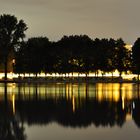 Köln: Aachener Weiher bei Nacht