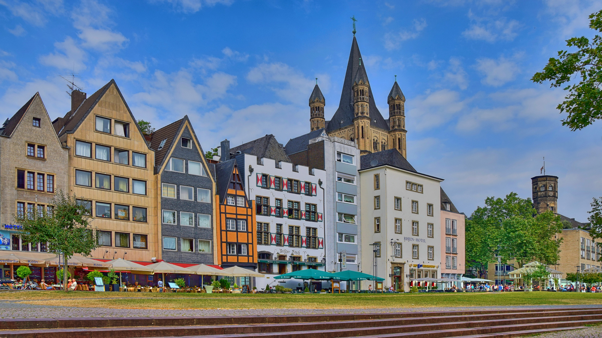 KÖLN - Altstadt im Martinswinkel -