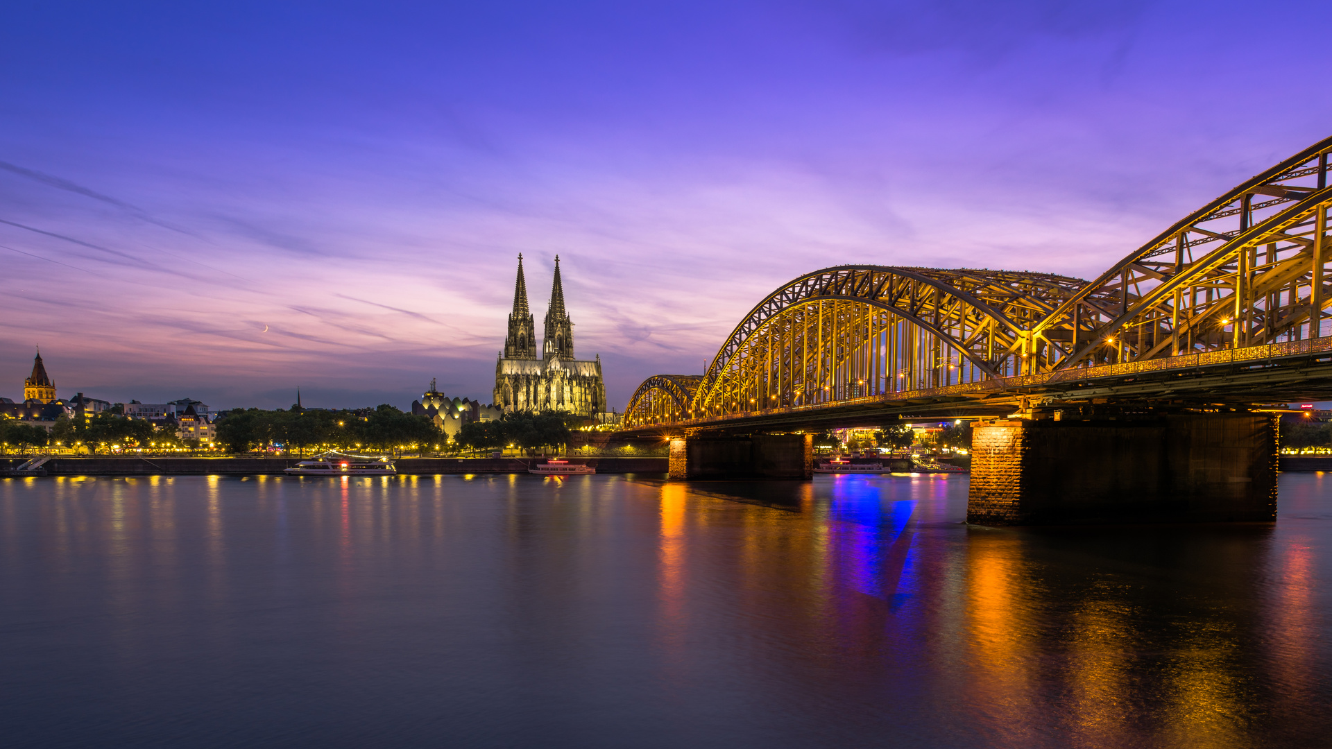 Köln Am Abend 