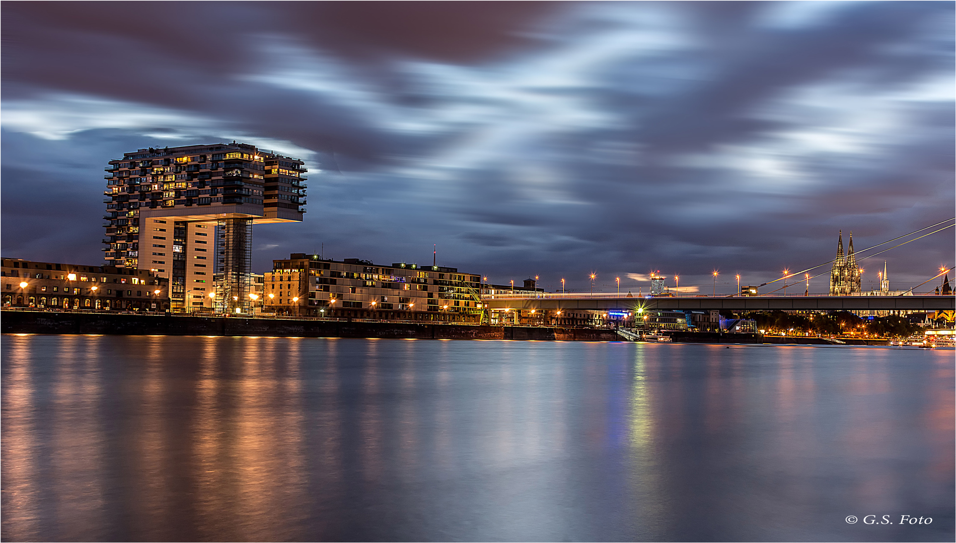 Köln am Abend.....