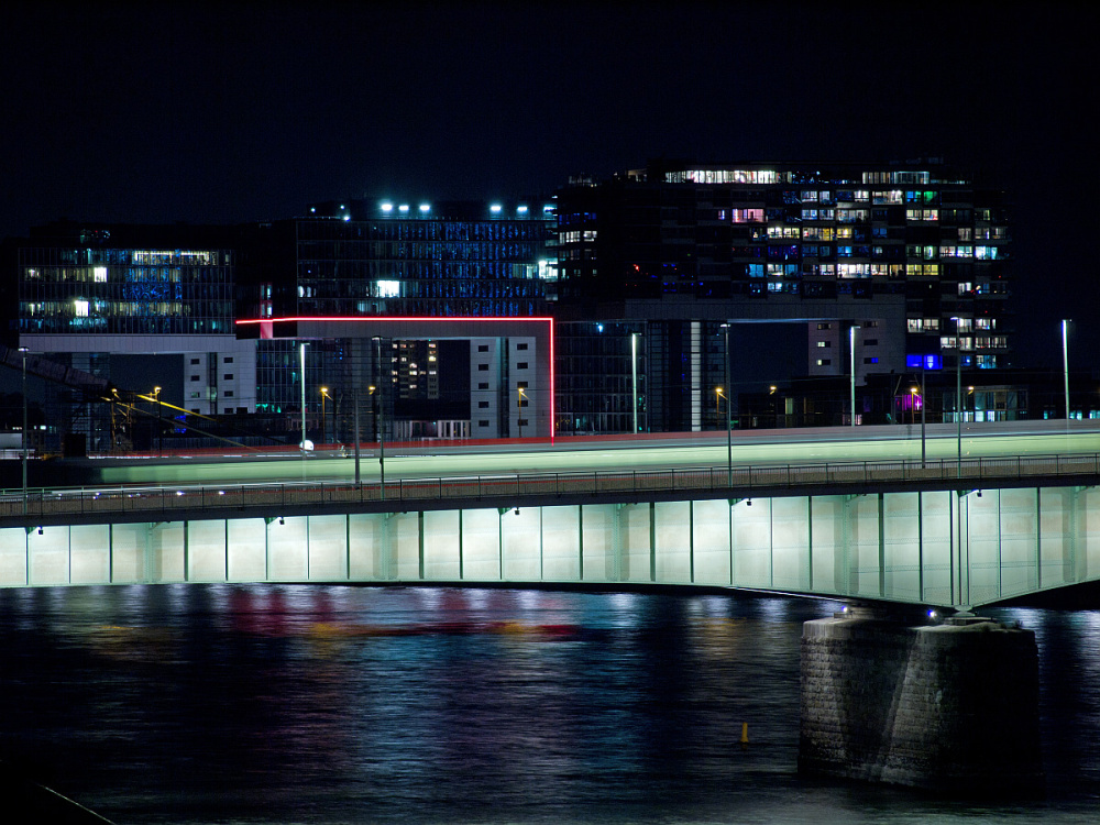 Köln am späten Abend