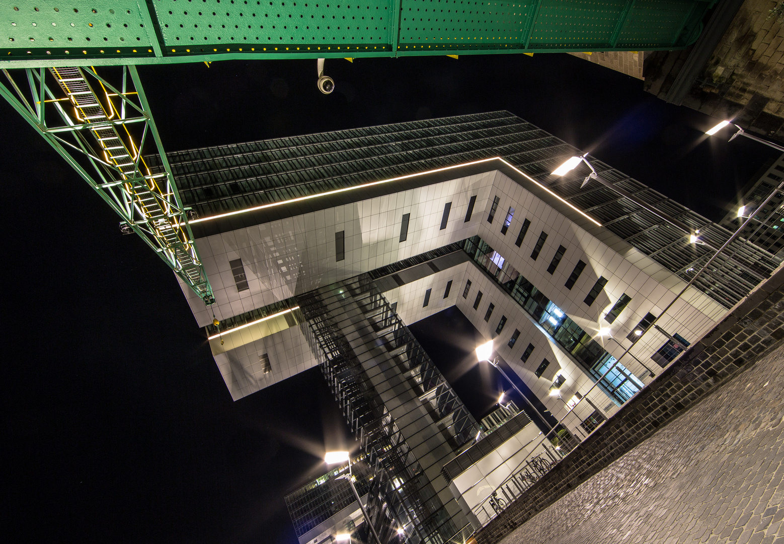 Köln - Architektur bei Nacht