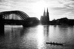 Köln at evening