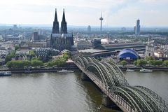 Köln aus der Vogelperspektive