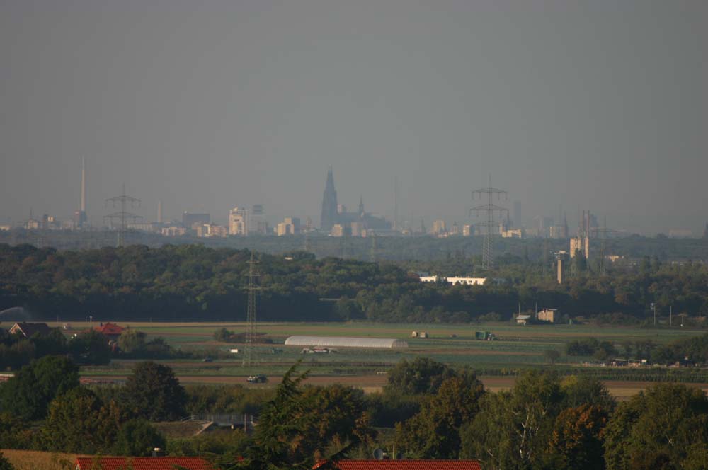 Köln aus Richtung Merten (Vorgebirge)