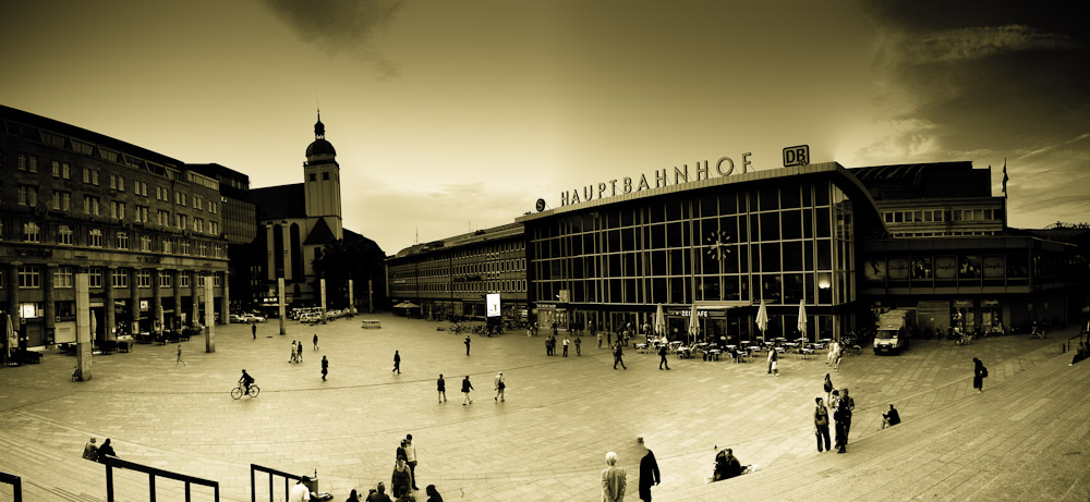 Köln Bahnhof Panorama