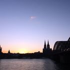 Köln bei Nach und -10 Celsius