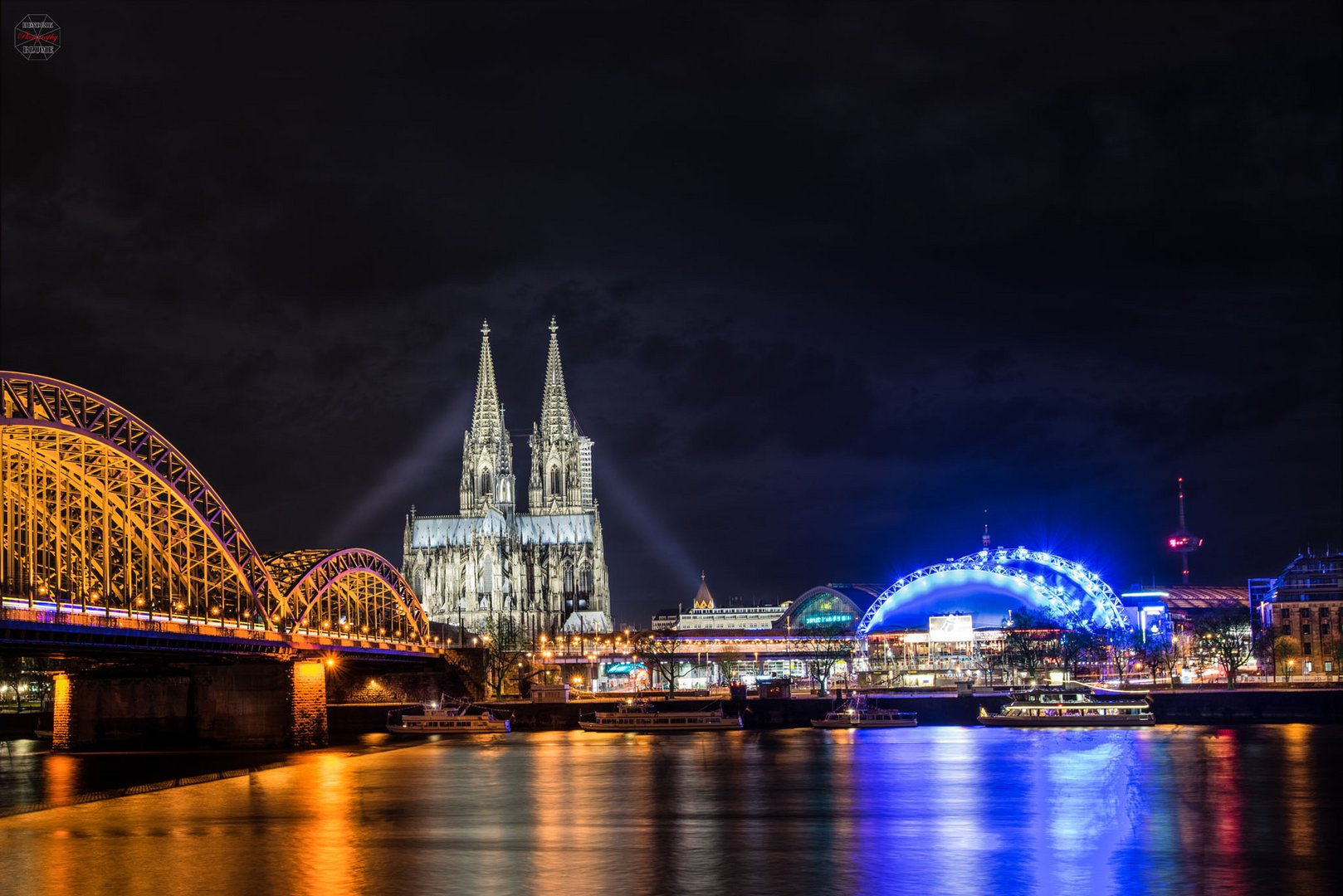 Koeln bei Nacht 01