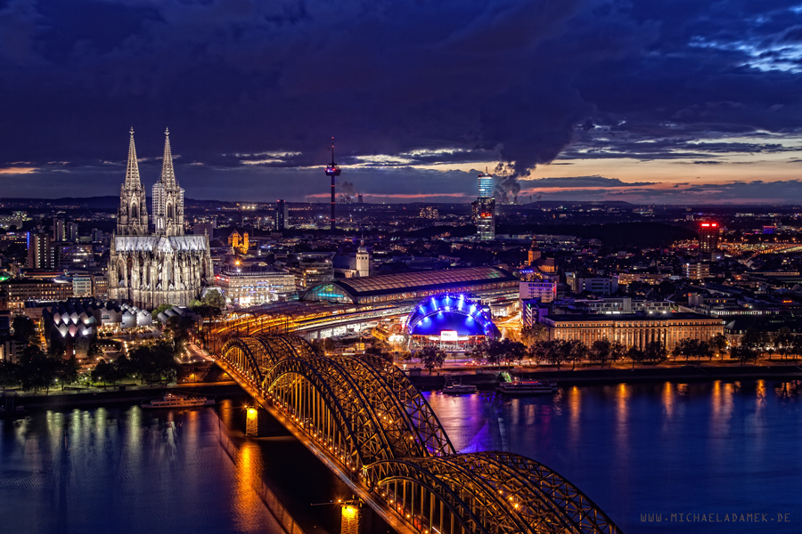 Köln bei Nacht