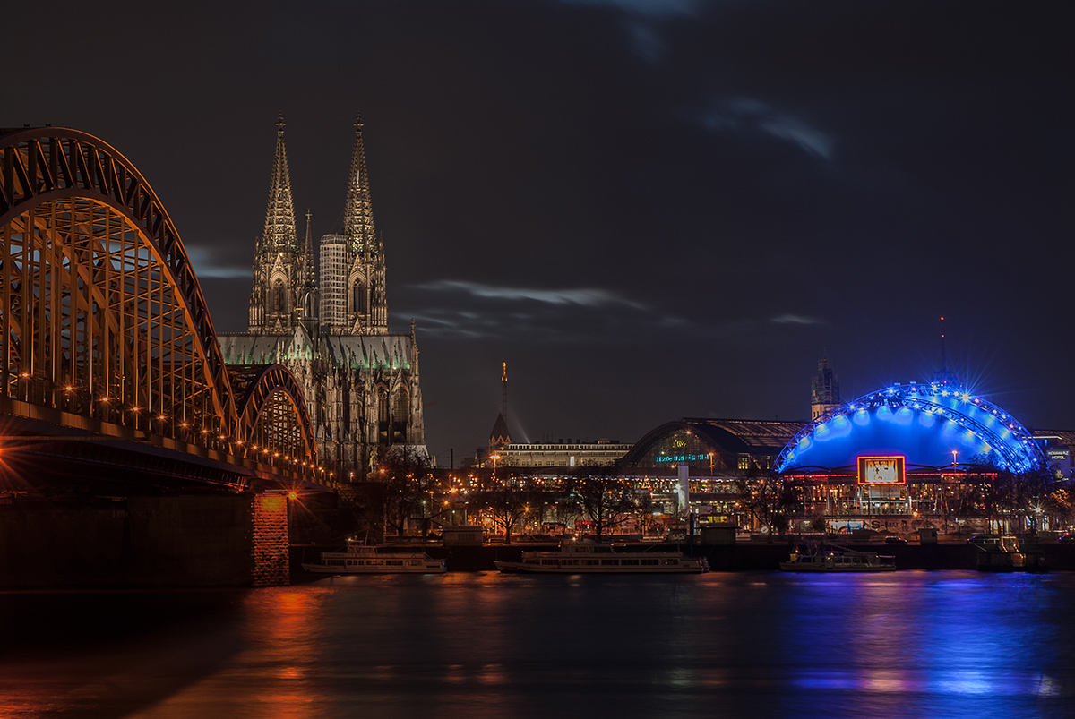 Köln bei Nacht