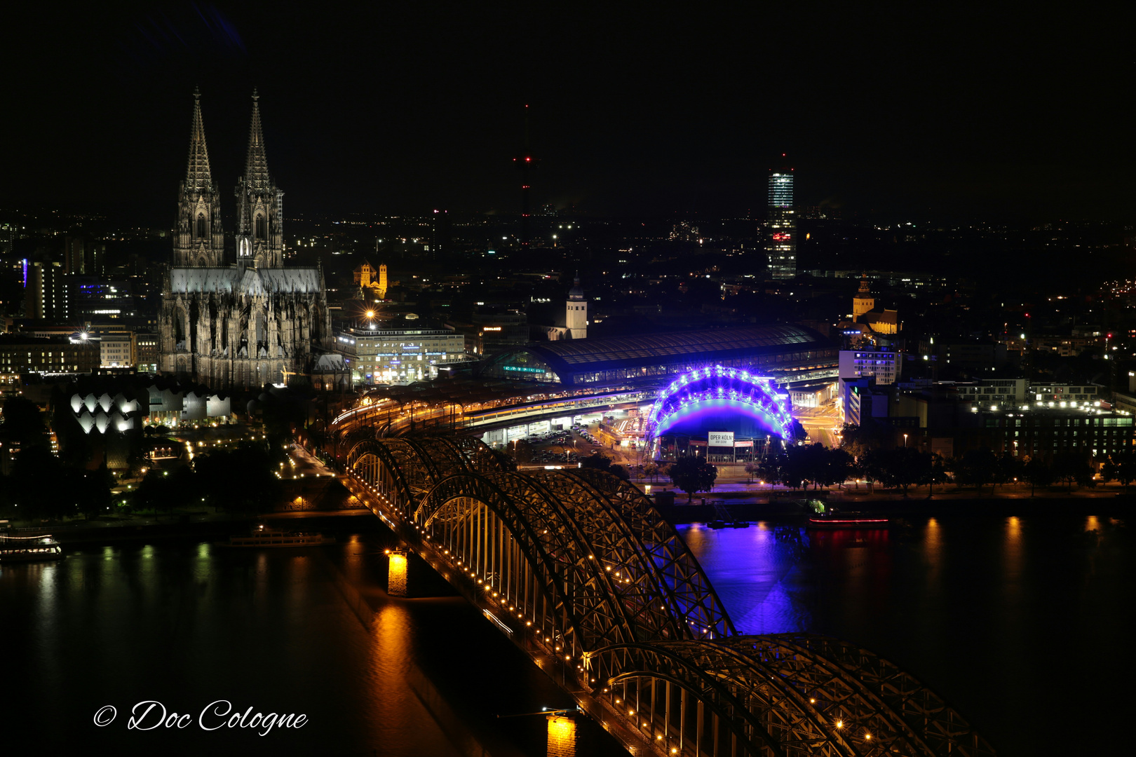 Köln bei Nacht