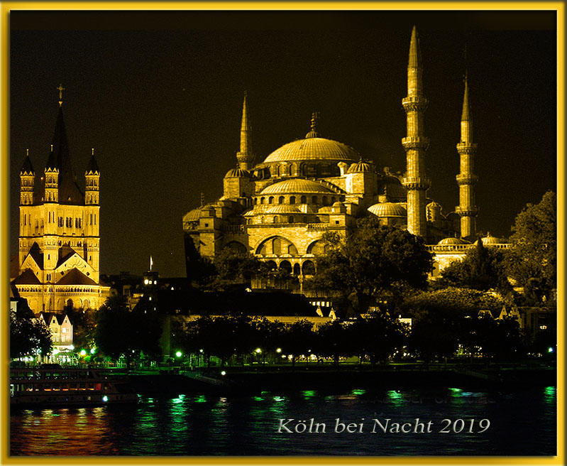 Köln bei Nacht 2019