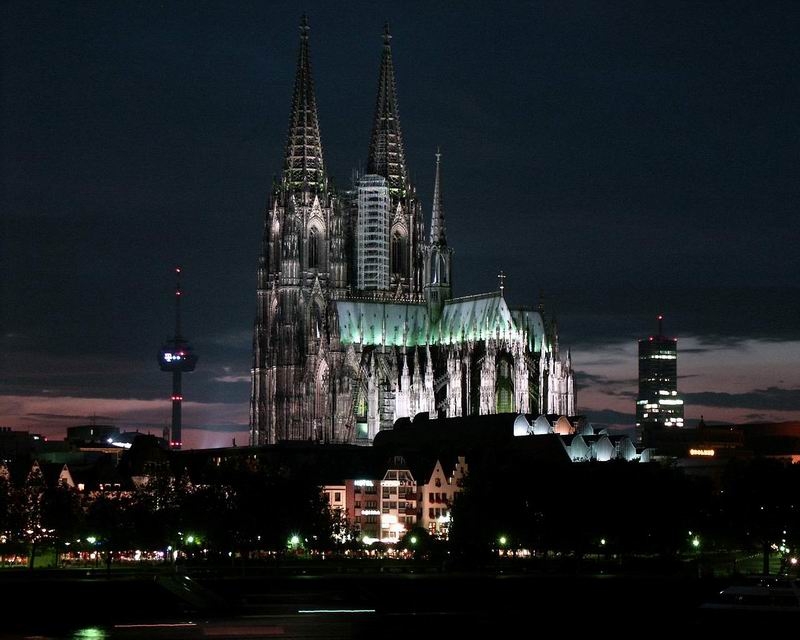 Köln bei Nacht