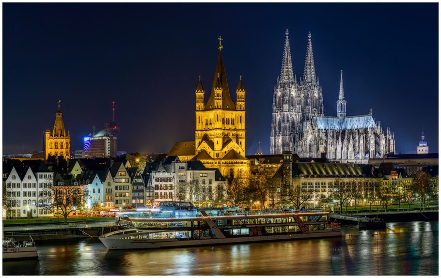 Köln bei Nacht