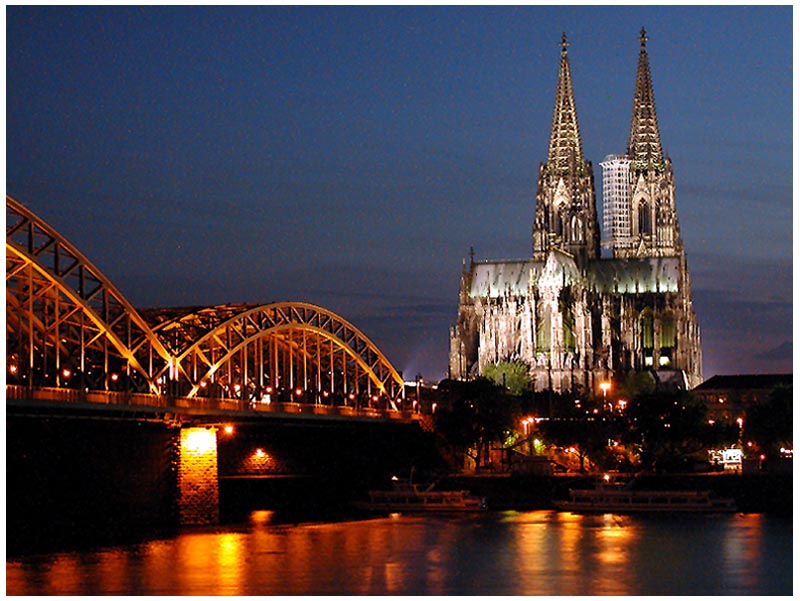 Köln bei Nacht