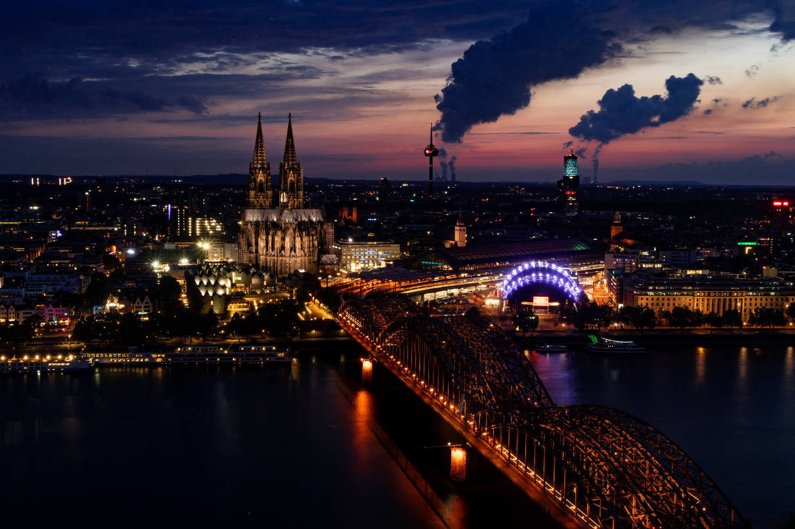 Köln bei Nacht 