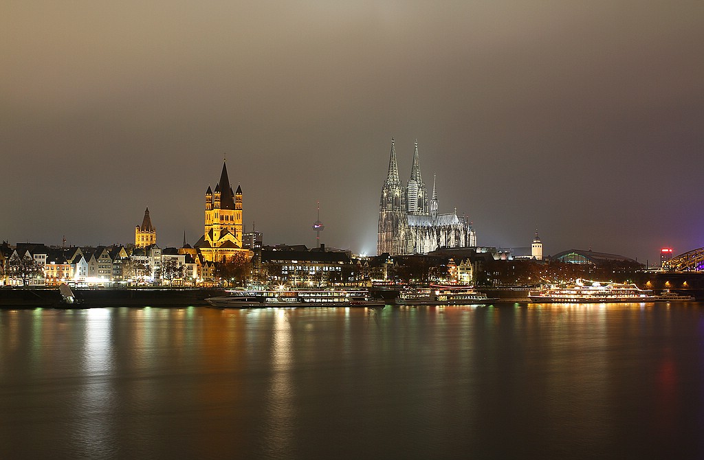 Köln bei Nacht