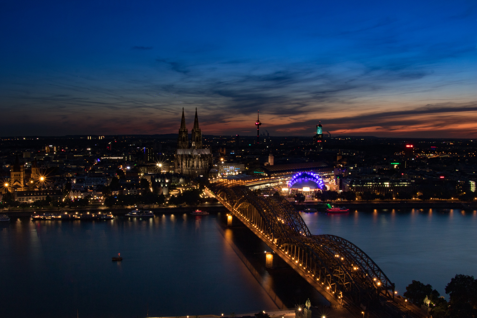 Köln bei Nacht