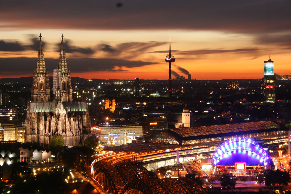 Köln bei nacht