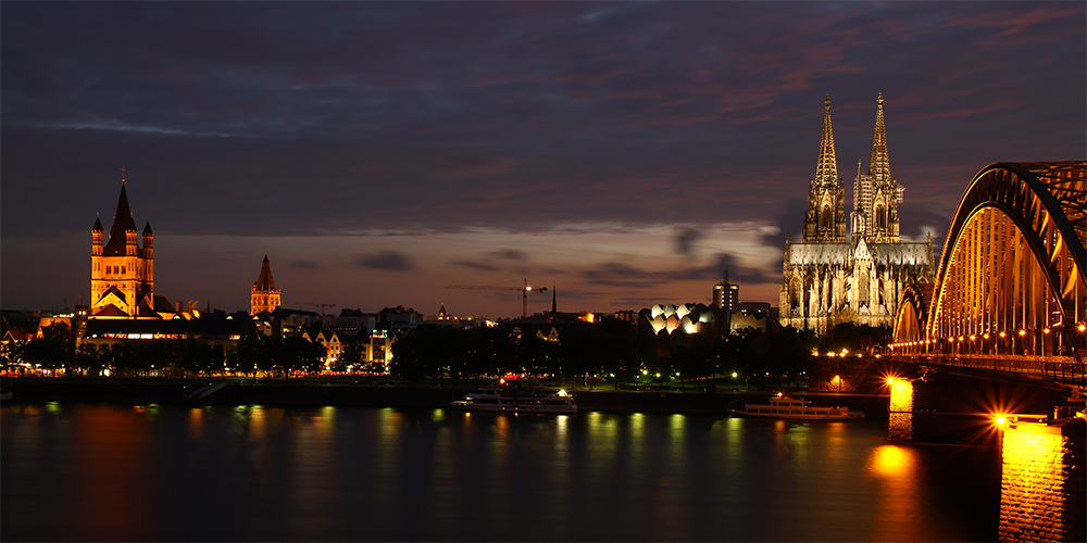 Köln bei Nacht