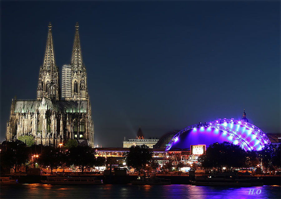 Köln bei Nacht 