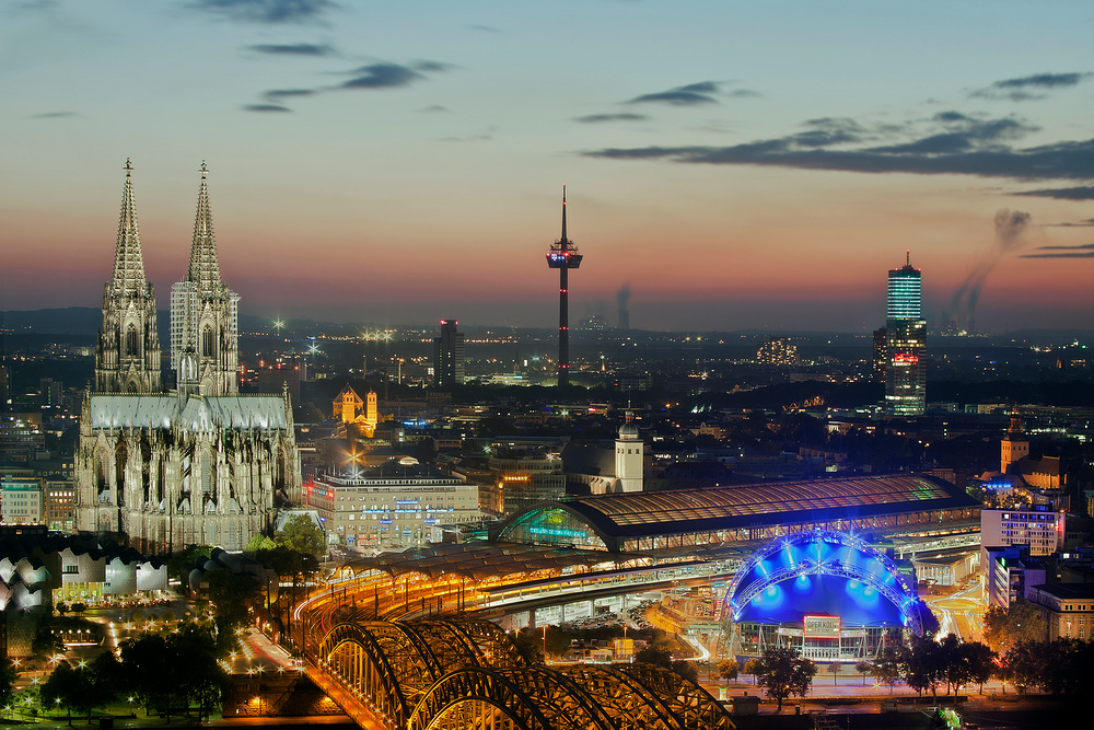 Köln bei Nacht