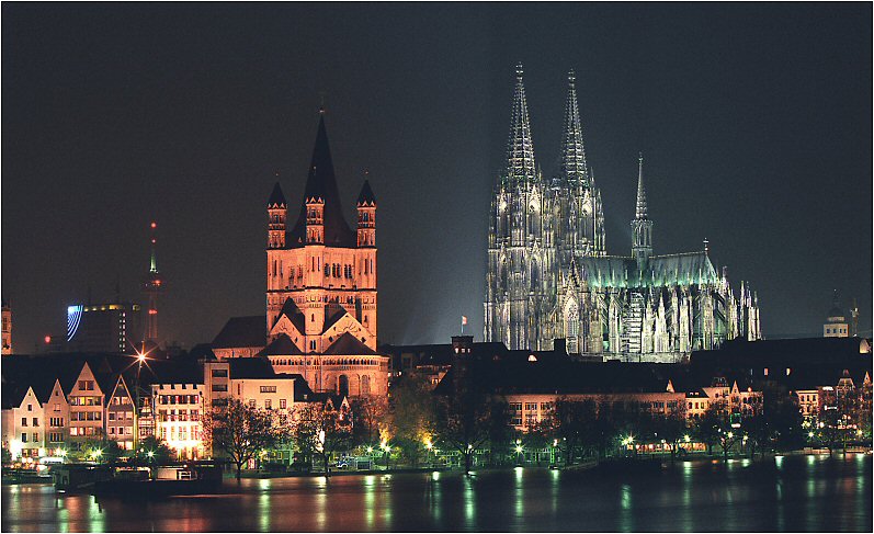 Köln bei Nacht