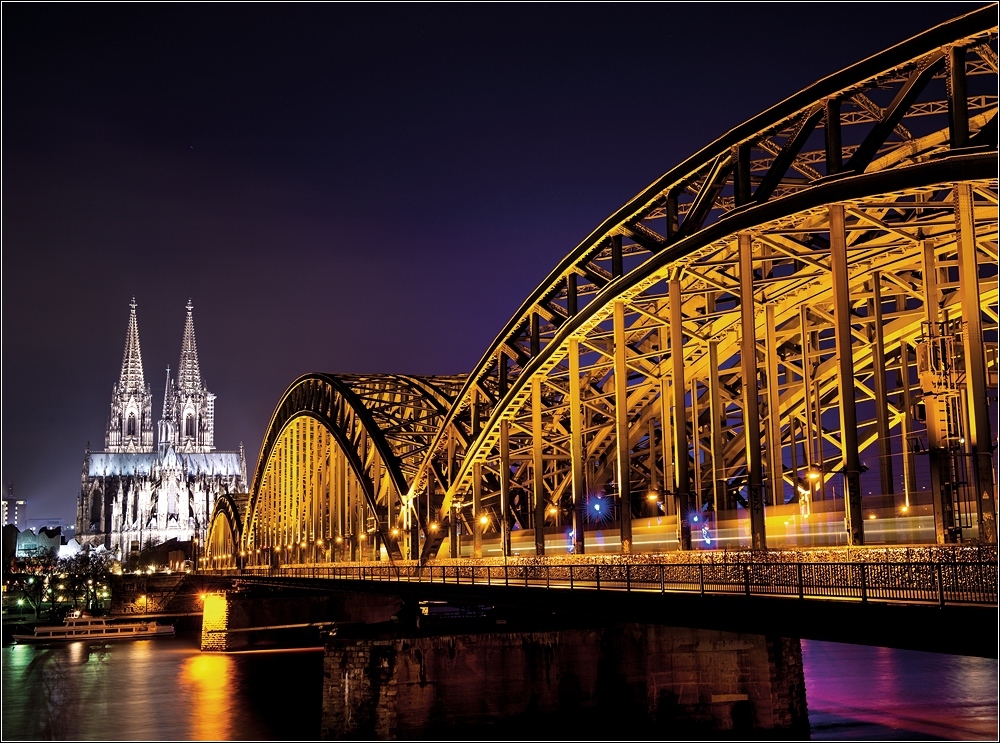 Köln bei Nacht