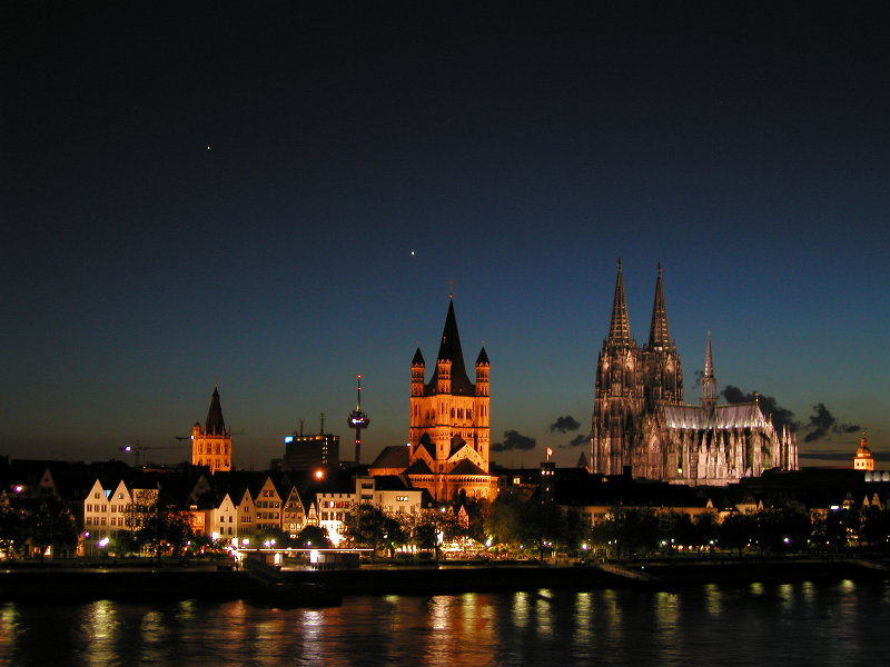 Köln bei Nacht