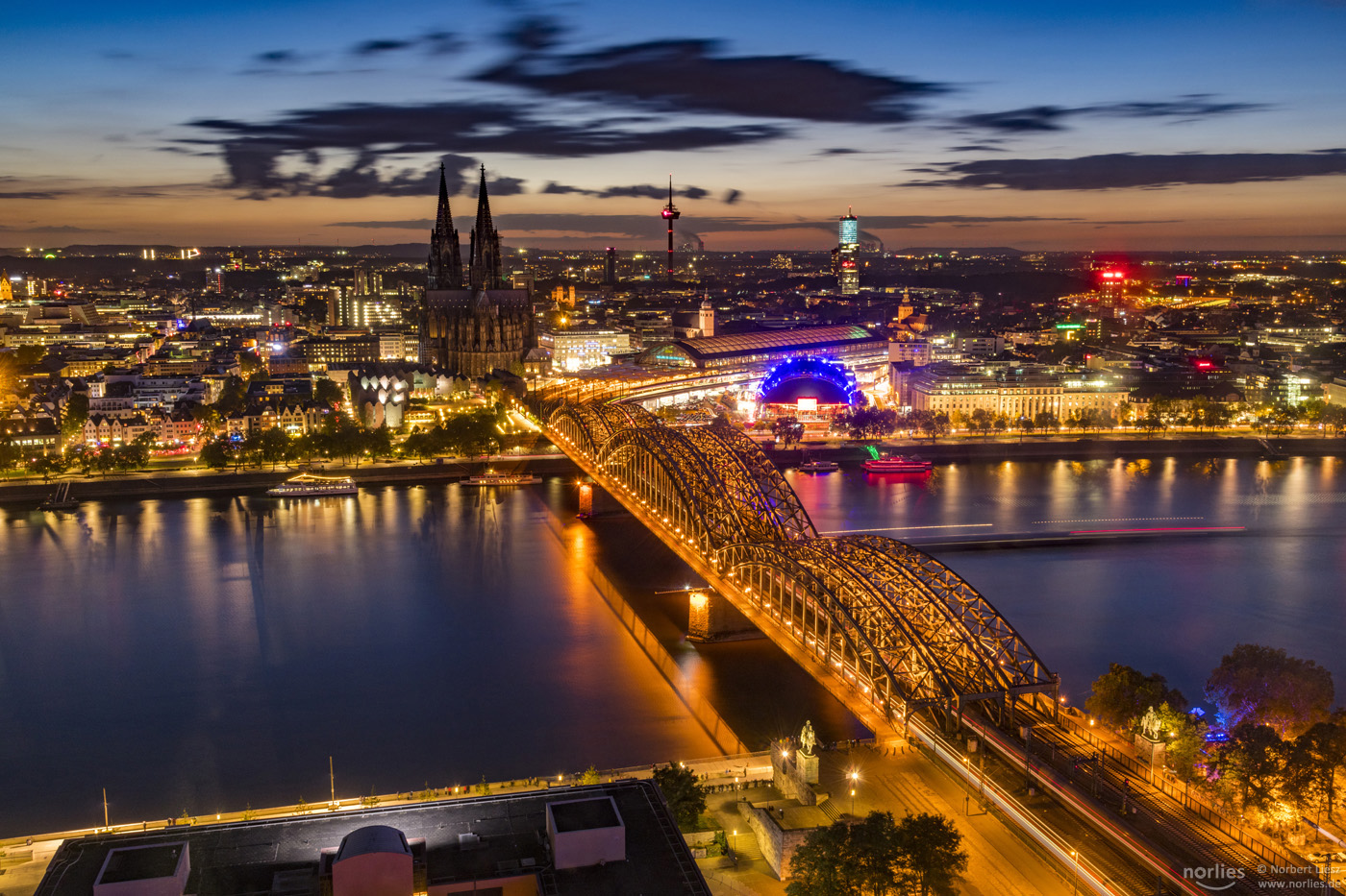 Köln bei Nacht