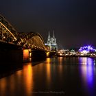 Köln bei Nacht.