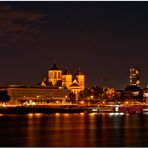 Köln bei Nacht - vom Deutzer Ufer aus gesehen