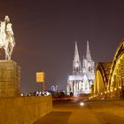 Köln bei Nacht, wenn es leuchtet