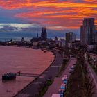 Köln bei Sonnenuntergang, 20.12.2019