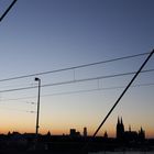 Köln, Blick von der Severinsbrücke 