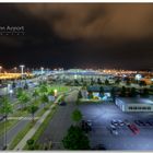 Köln Bonn Airport bei Nacht