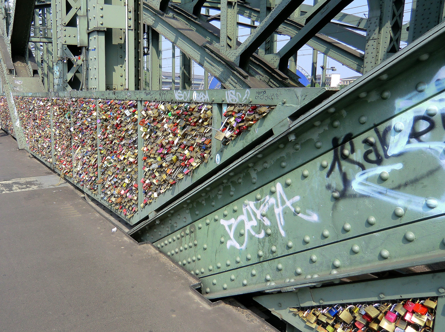 Köln Brücke Dom