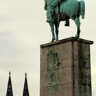 Köln -Denkmal des 8.Preussischen Kürassier-Regiments-