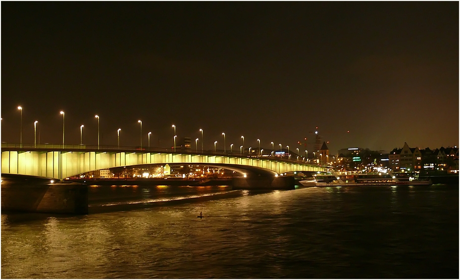 Köln / Deutzer Brücke (Bearbeitungsversuch)