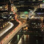 Köln - Deutzer Brücke und Heumarkt