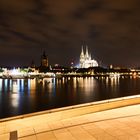 köln dom bei nacht