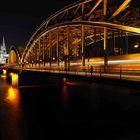 Köln Dom + Hohenzollernbrücke die ......