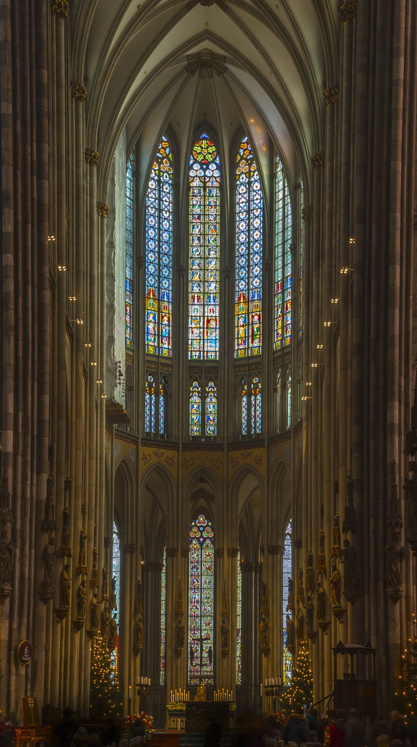 Köln, Dom, Impressionen des Innenraums ©Gerold Guggenbühl