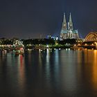 Köln - Dom - Rhein Panorama 28.08.06 von 19:00h bis 23:30h