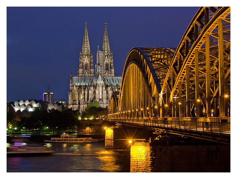 Köln: Dom und Brücke