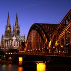 Köln: Dom und Hohenzollernbrücke