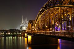 Köln Dom und Hohenzollernbrücke