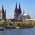 Köln Dom und Rheinufer #2