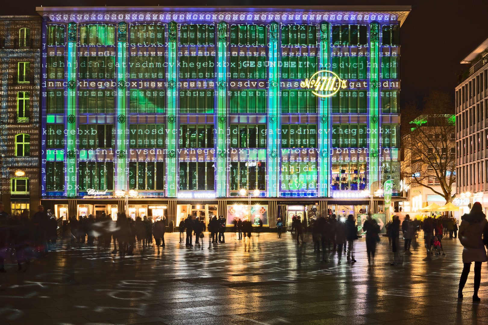 Köln - Domplatte Sylvesternacht 2017