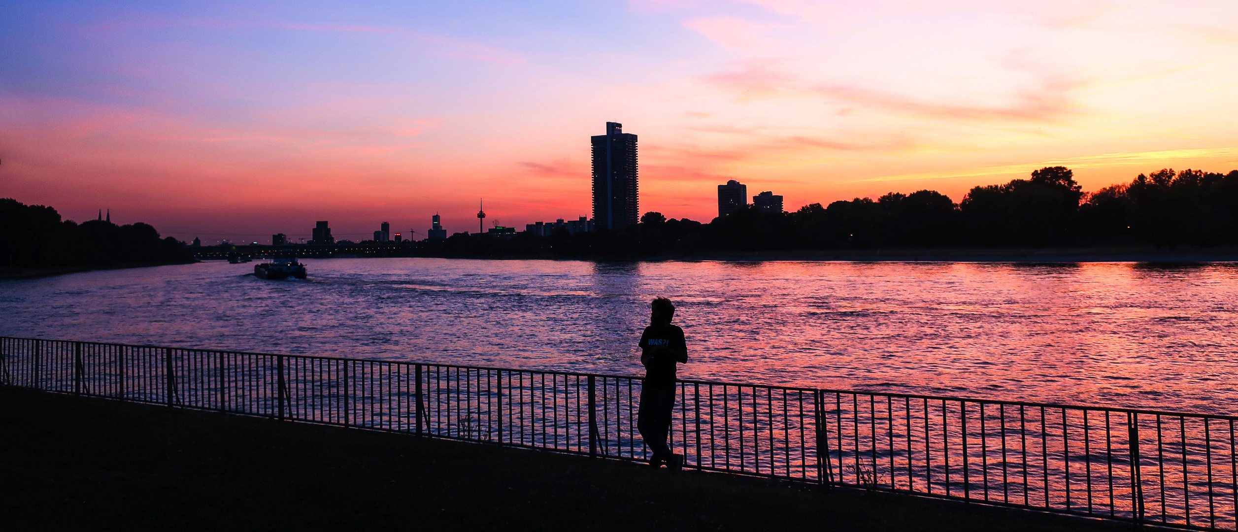 Köln, gestern abend 